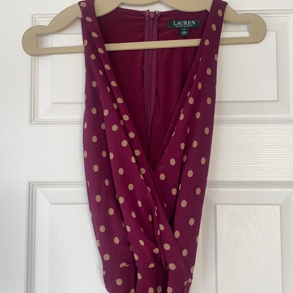 Lauren wrap dress; size 12; perfect condition
